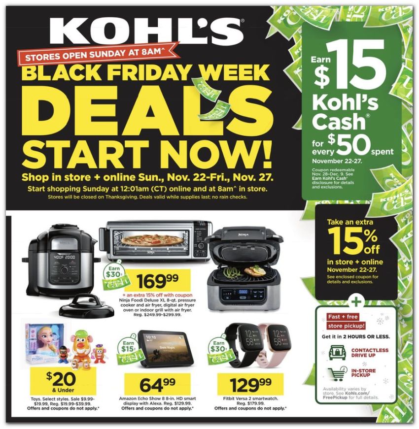 Kohls Black Friday Ads 2021