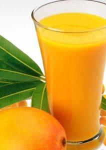 Eat as mango juice